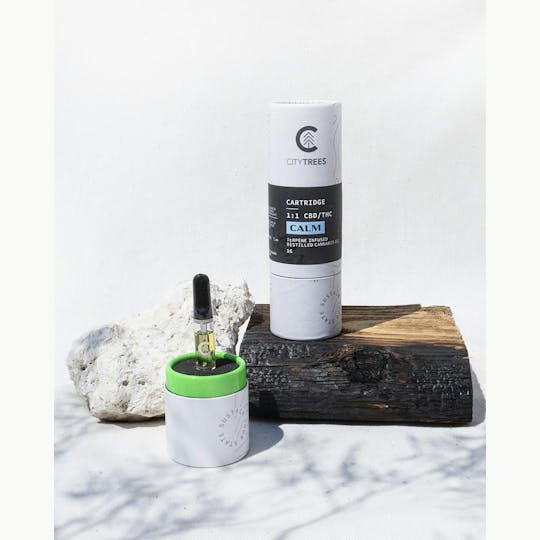 City Trees - Calm 1:1 THC:CBD Cucumber Melon Cartridge | 0.85g - 1