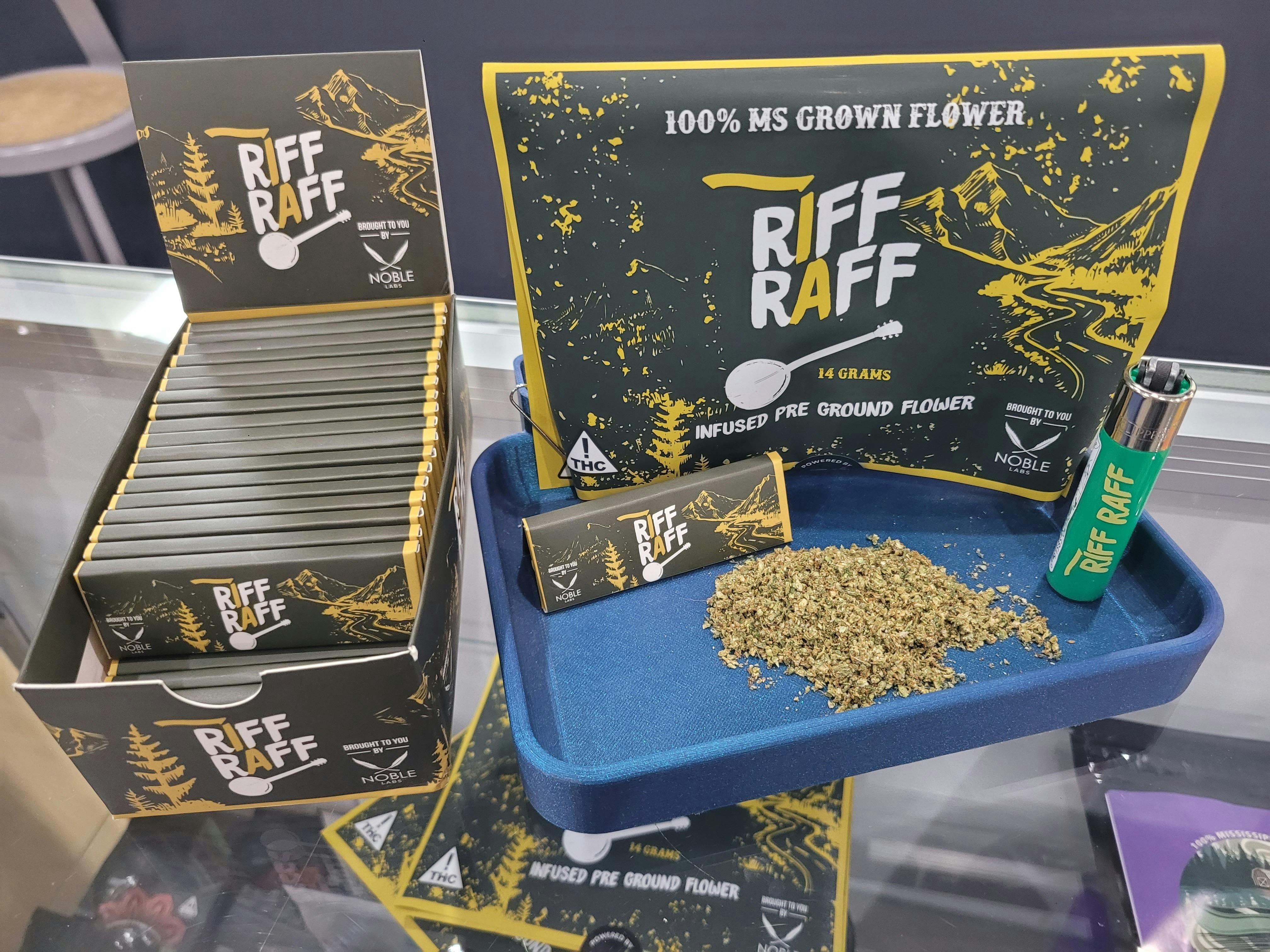 Noble Labs - Noble Labs - Riff Raff 14g | Diamond Infused Ground Flower - 1