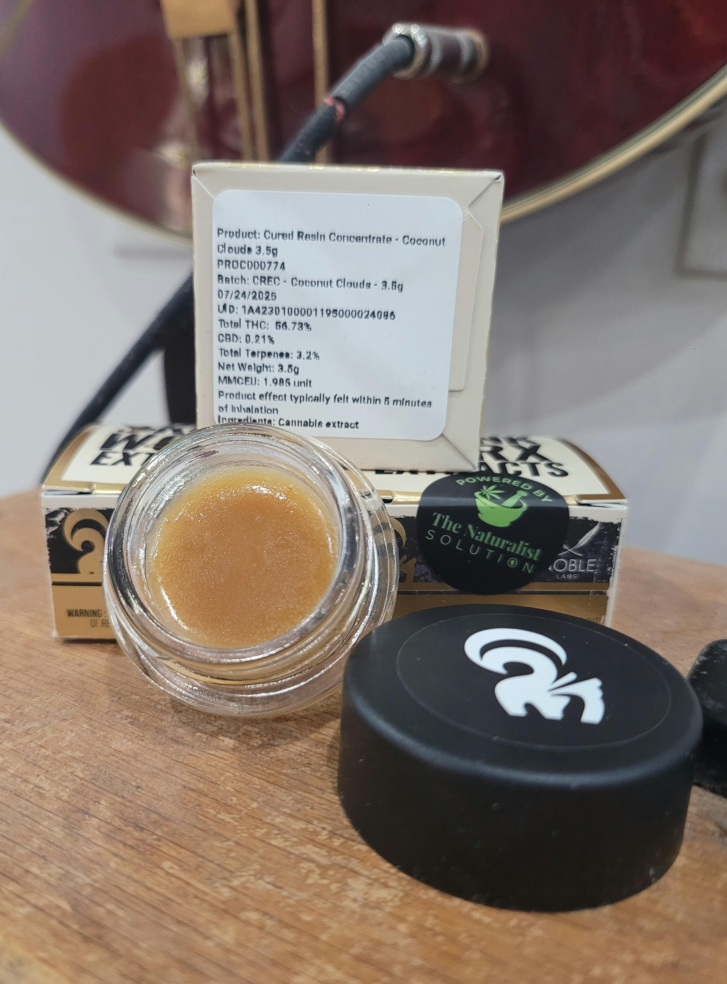 Noble Labs - Noble Labs Skunk Worx Baller Jar Curded Resin 3.5g | Coconut Clouds - 1