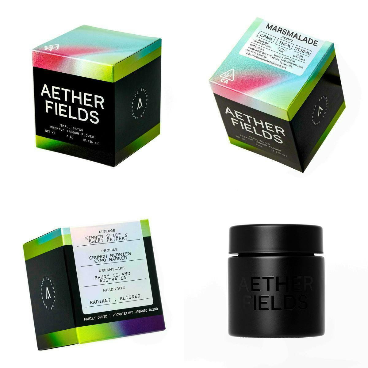 AETHER FIELDS - MARSMALADE | Hybrid | 3.5g Flower - 1