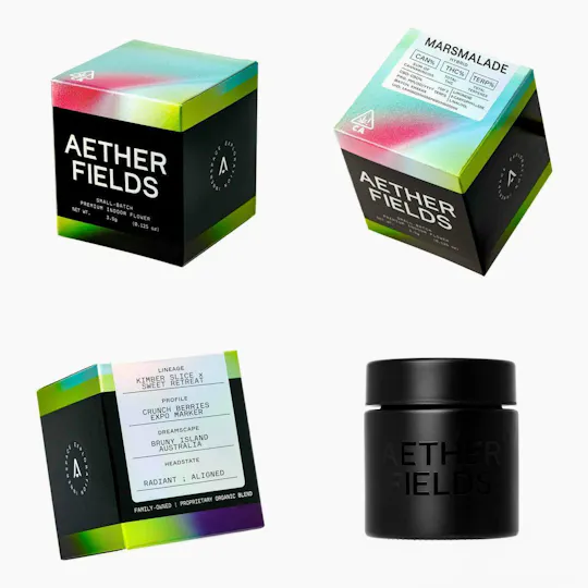AETHER FIELDS - MARSMALADE | Hybrid | 3.5g Flower - 1