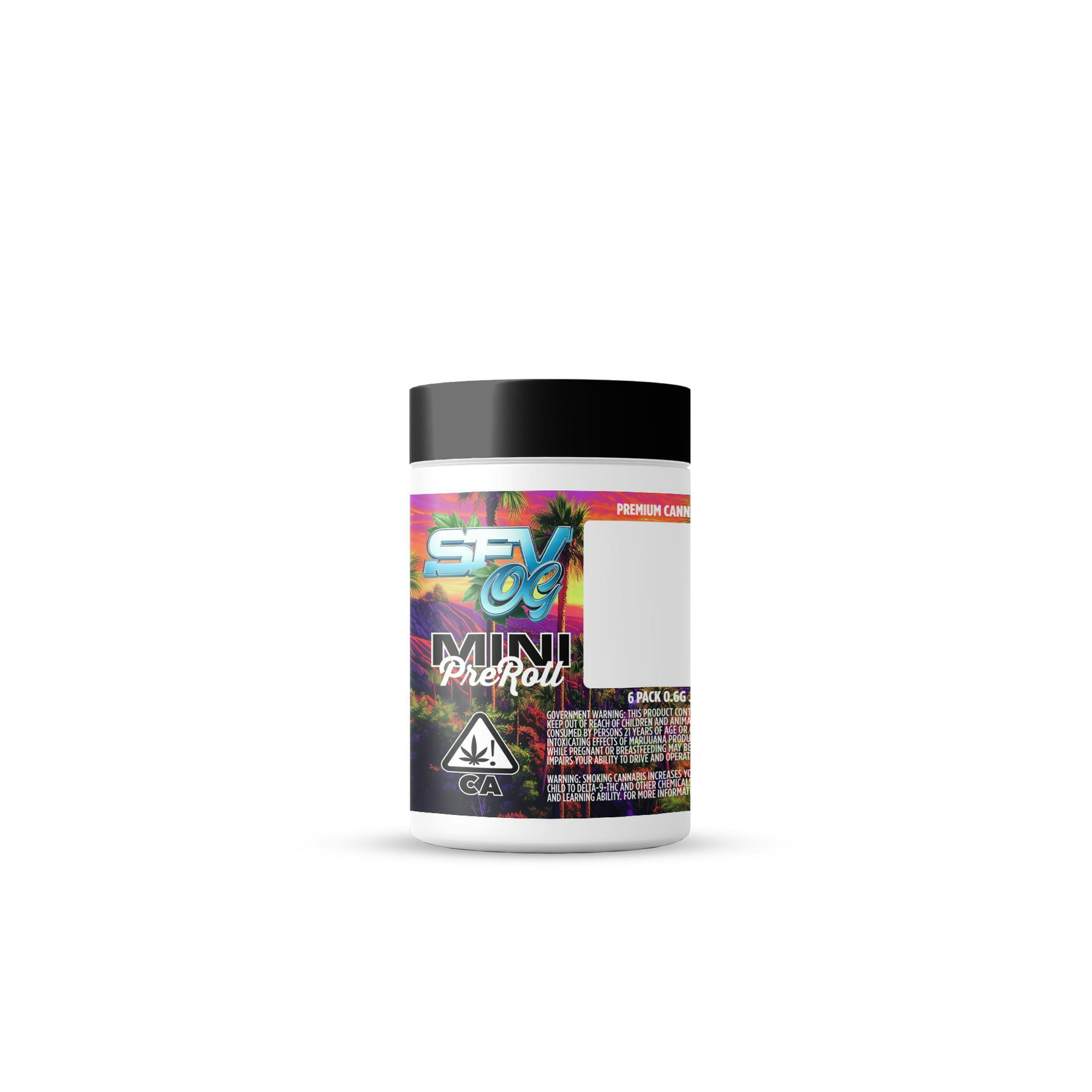 The Cure Company - The Cure Company | SFV OG | Infused Minis | 0.6g each | 6pk - 1