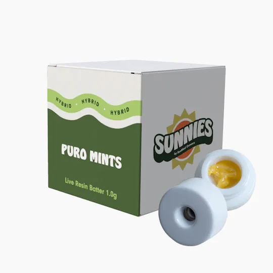 SunMed Growers - Puro Mints Live Resin Batter 1.0g - 1