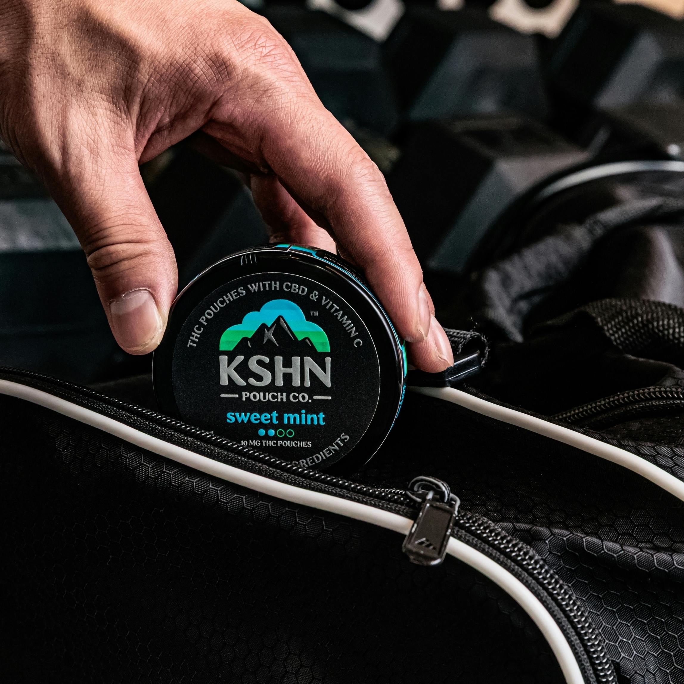 Sweet Mint | KSHN 10mg THC Pouch [20ct] - KSHN Pouch Co