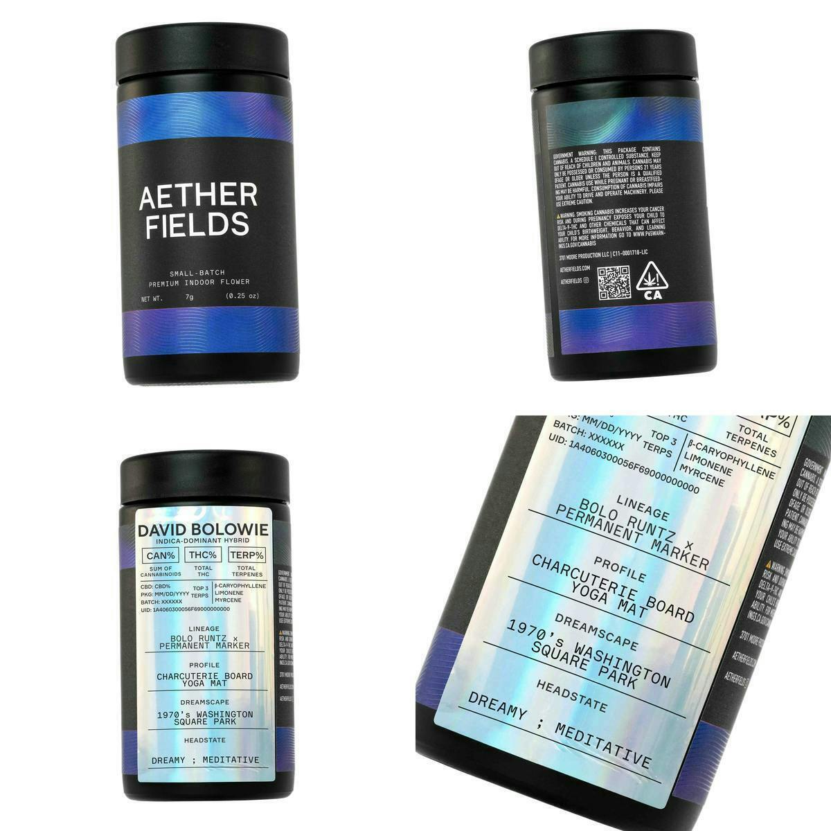 AETHER FIELDS - DAVID BOLOWIE | Indica | 7g Bigs - 1