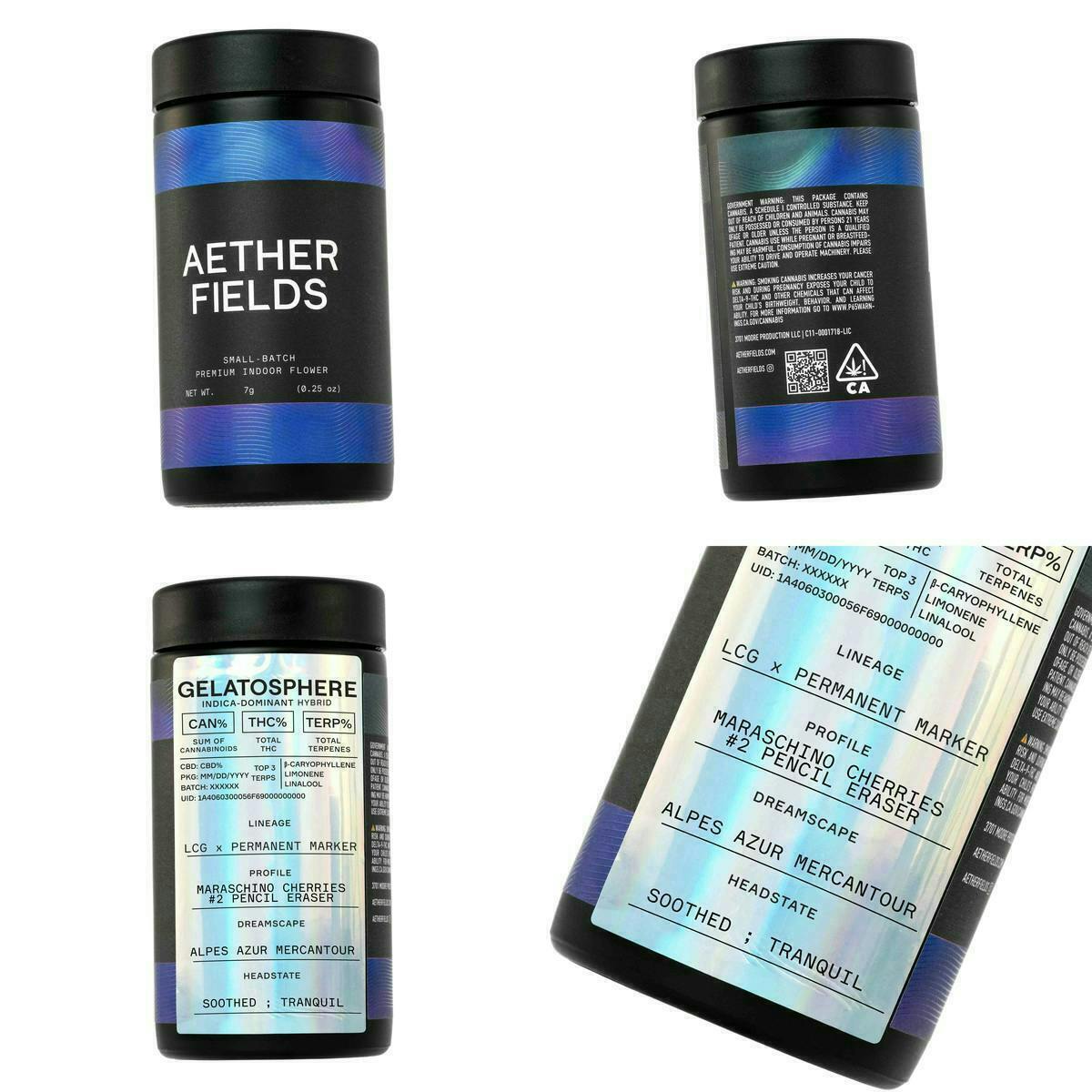 AETHER FIELDS - GELATOSPHERE | Indica | 7g Bigs - 1