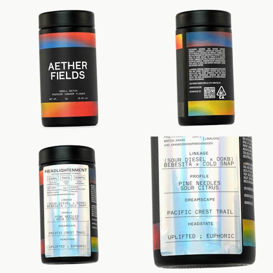 AETHER FIELDS - HEADLIGHTENMENT // PREMIUM INDOOR BIGS - 7g - 1