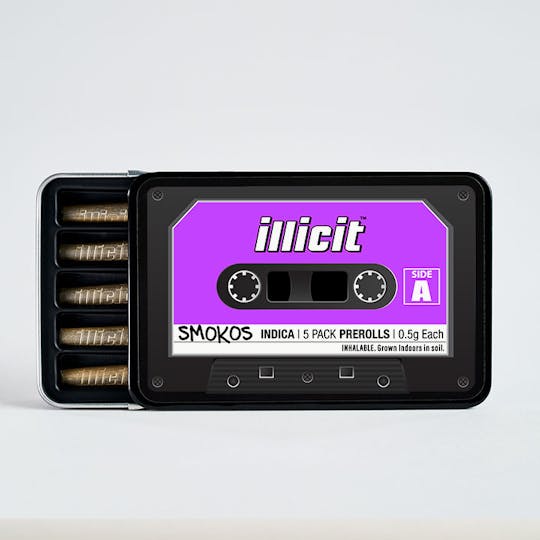 ILLICIT - Grapezilla Smokos .5g 5-Pack - 1
