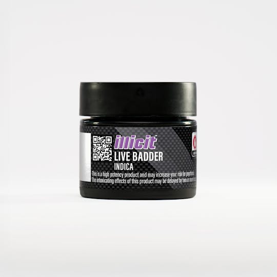 ILLICIT - Grapezilla 1g Live Badder - 1