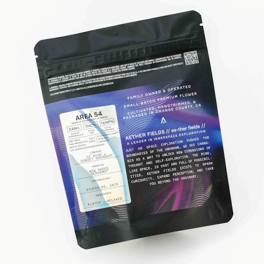AETHER FIELDS - AREA 54 // PREMIUM INDOOR BIGS - 14g - 1