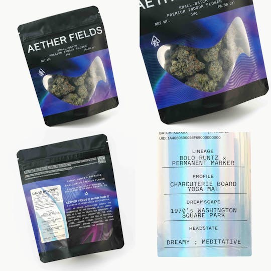 AETHER FIELDS - DAVID BOLOWIE // PREMIUM INDOOR BIGS - 14g - 1