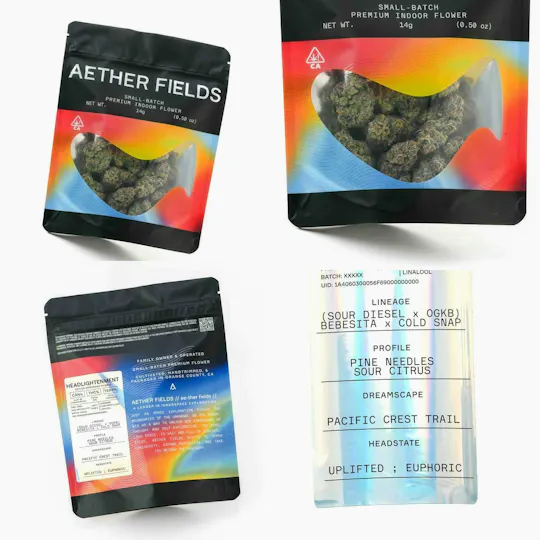 AETHER FIELDS - HEADLIGHTENMENT | Sativa | 14g Bigs - 1