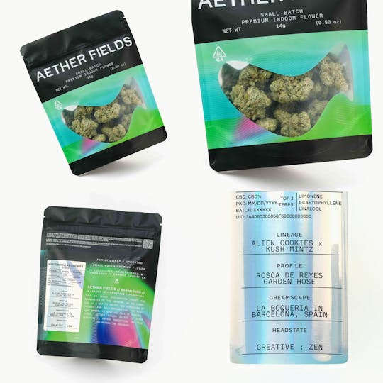 AETHER FIELDS - MINTERSTELLAR COOKIES // PREMIUM INDOOR BIGS - 14g - 1