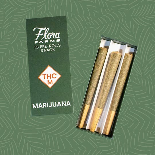 Flora Farms - Flora Farms | 3pk 1g Pre-Rolls | Slurricane - 1