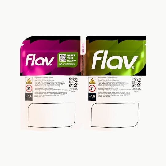 Flav - Jack Herer (S) & Grand Daddy Purple (I) - Duo Flower - 14g - 1