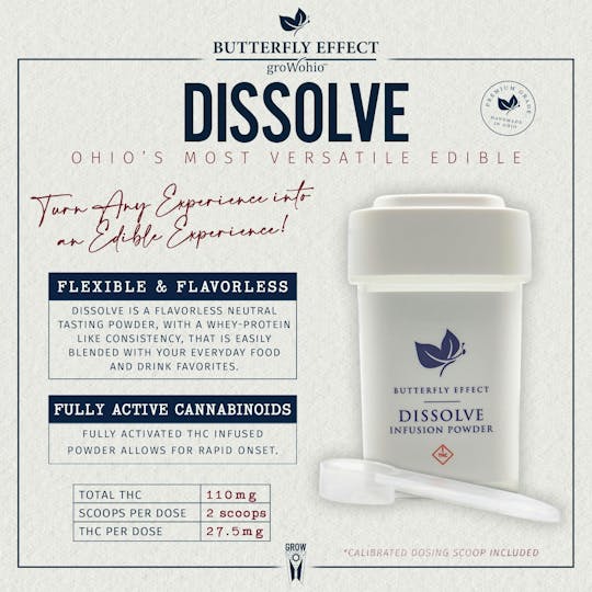 Butterfly Effect - Grow Ohio - Dissolve Powder (110mg) - 1
