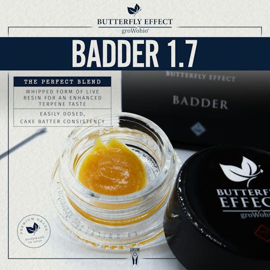 Butterfly Effect - Grow Ohio - Mac & Cheese - 1.7g Badder - 1
