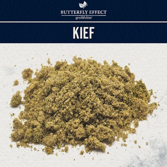 Butterfly Effect - Grow Ohio - GRMPZ - 1g Kief - 1