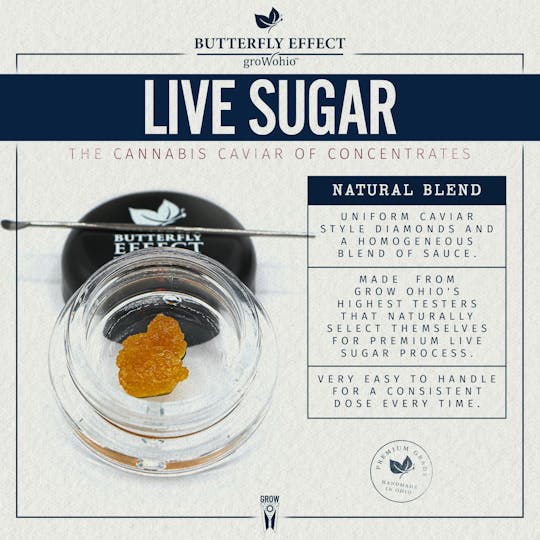 Butterfly Effect - Grow Ohio - Layer Cake - 0.85g Live Sugar - 1