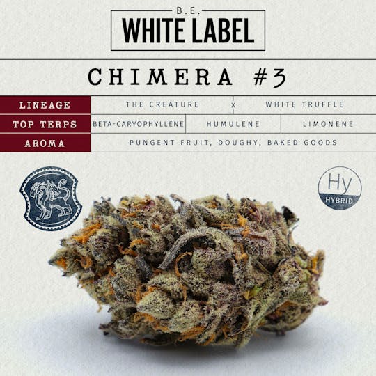 Butterfly Effect - Grow Ohio - Chimera #3 - 28.3g Flower - 1