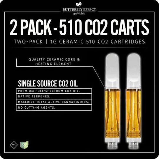 Butterfly Effect - Grow Ohio - Triple Chocolate Chip - Cartridge 2pk (1g each) - 1