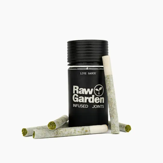 Raw Garden - Carbon Fiber Live Sauce Infused Joints (0.5g 5-Pack) - 1