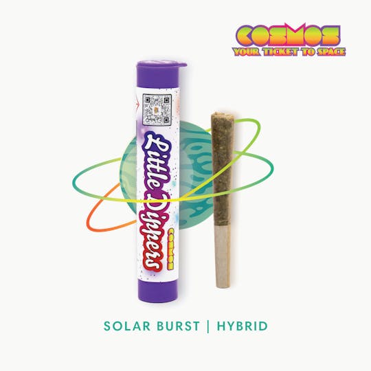 Cosmos THC - Little Dipper Infused 0.5g Hybrid Pre-roll Solar Burst - 1