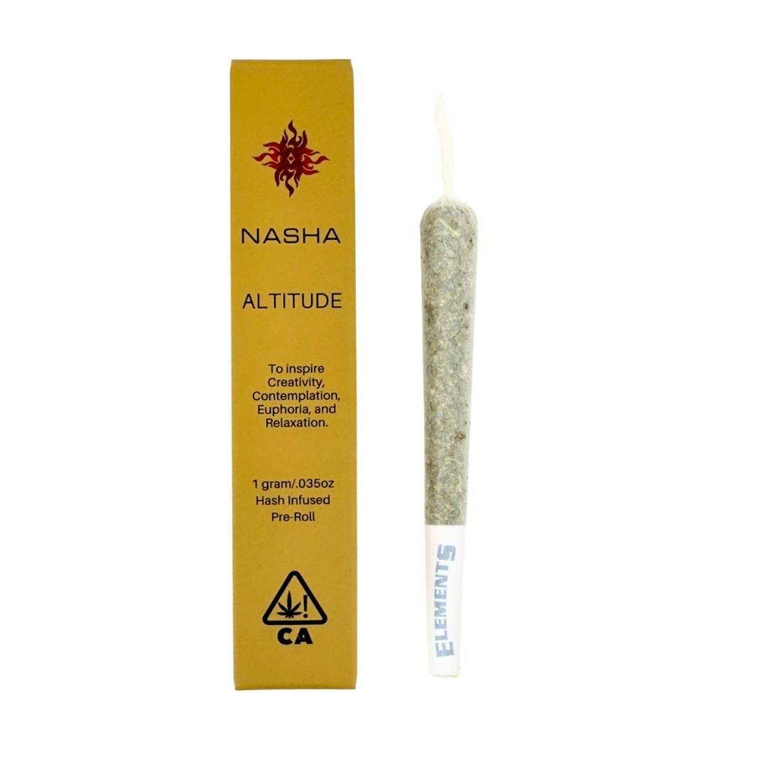 NASHA - Altitude 1 gram Preroll - Northern LightsxChemDawg x Super Boof - 1