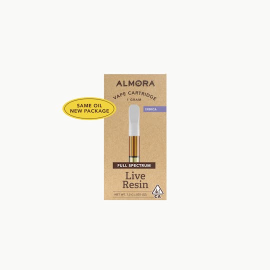 Almora - 100% Live Resin Modified Banana Cartridge 1g - 1
