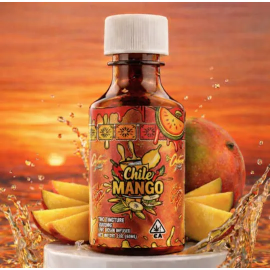 Chile Mango | Live Rosin | Tincture | 1000mg | 60ml - Casa Flor Chile Mango | Live Rosin | Tincture | 1000mg | 60ml - Casa Flor