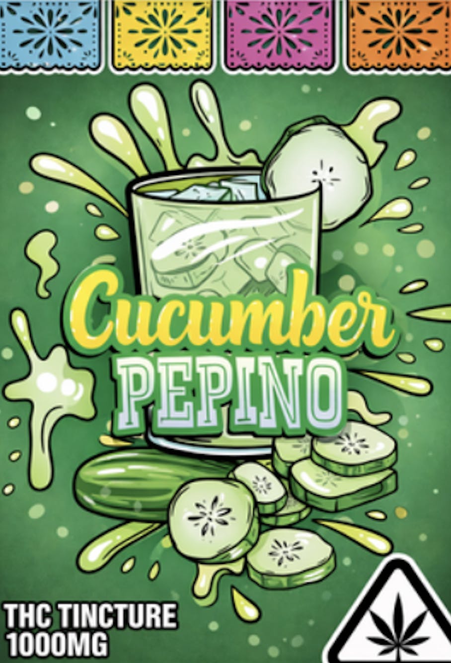 Casa Flor - Casa Flor | Cucumber Pepino | Live Rosin | Tincture | 1000mg | 2oz - 1