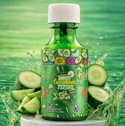 Casa Flor - Casa Flor | Cucumber Pepino | Live Rosin | Tincture | 1000mg | 60ml - 1