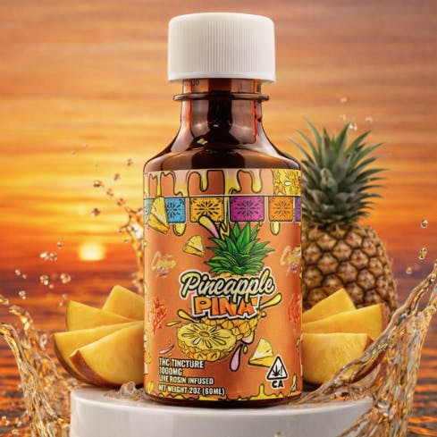 Casa Flor - Casa Flor | Pineapple Piña | Live Rosin | Tincture | 1000mg | 60ml - 1