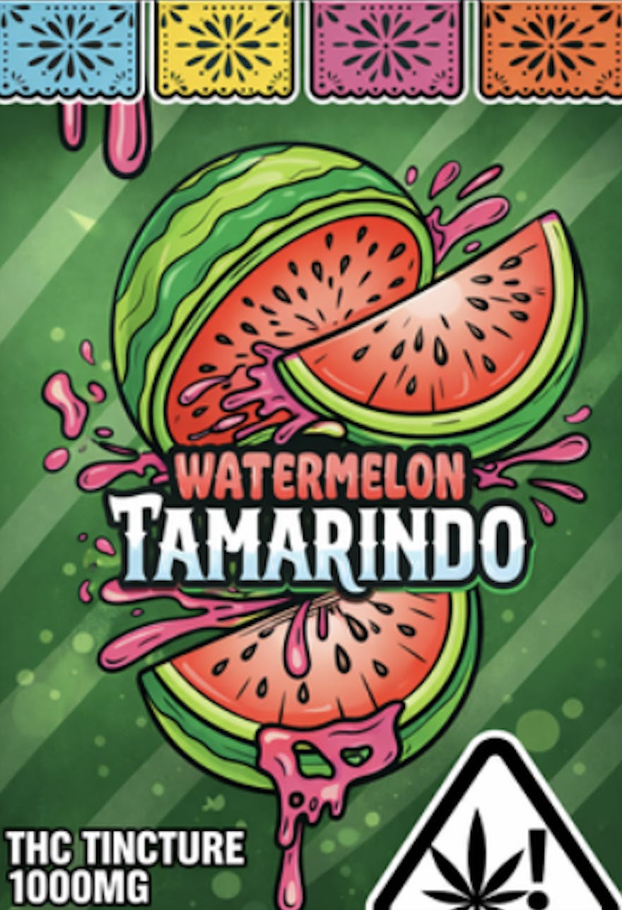 Casa Flor - Casa Flor | Watermelon Tamarindo | Live Rosin | Tincture | 1000mg | 2oz - 1