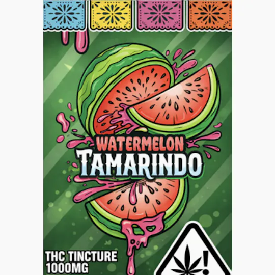 Casa Flor - Casa Flor | Watermelon Tamarindo | Live Rosin | Tincture | 1000mg | 2oz - 1