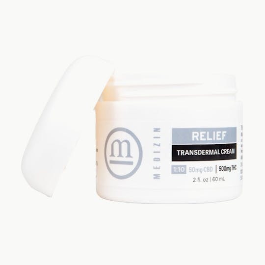 Medizin - 1:10 Transdermal Cream 500mg CBD:THC - 1