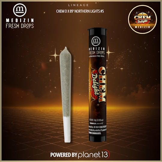 Medizin - Medizin Chem Delight (H) Pre-Roll | 1g - 1