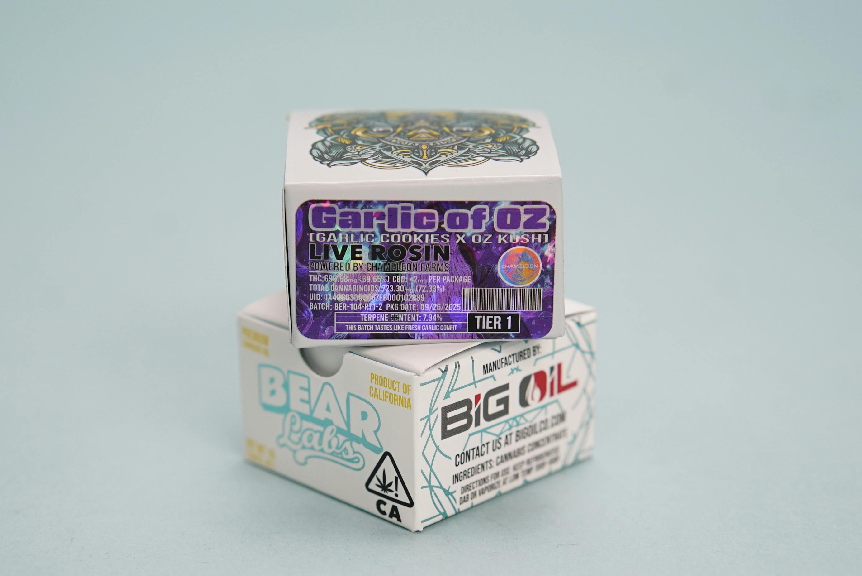 Bear Labs - BEAR Labs - Garlic Of Oz - Rosin Tier 1 - 1