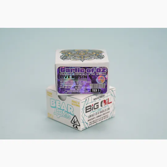 Bear Labs - BEAR Labs - Garlic Of Oz - Rosin Tier 1 - 1