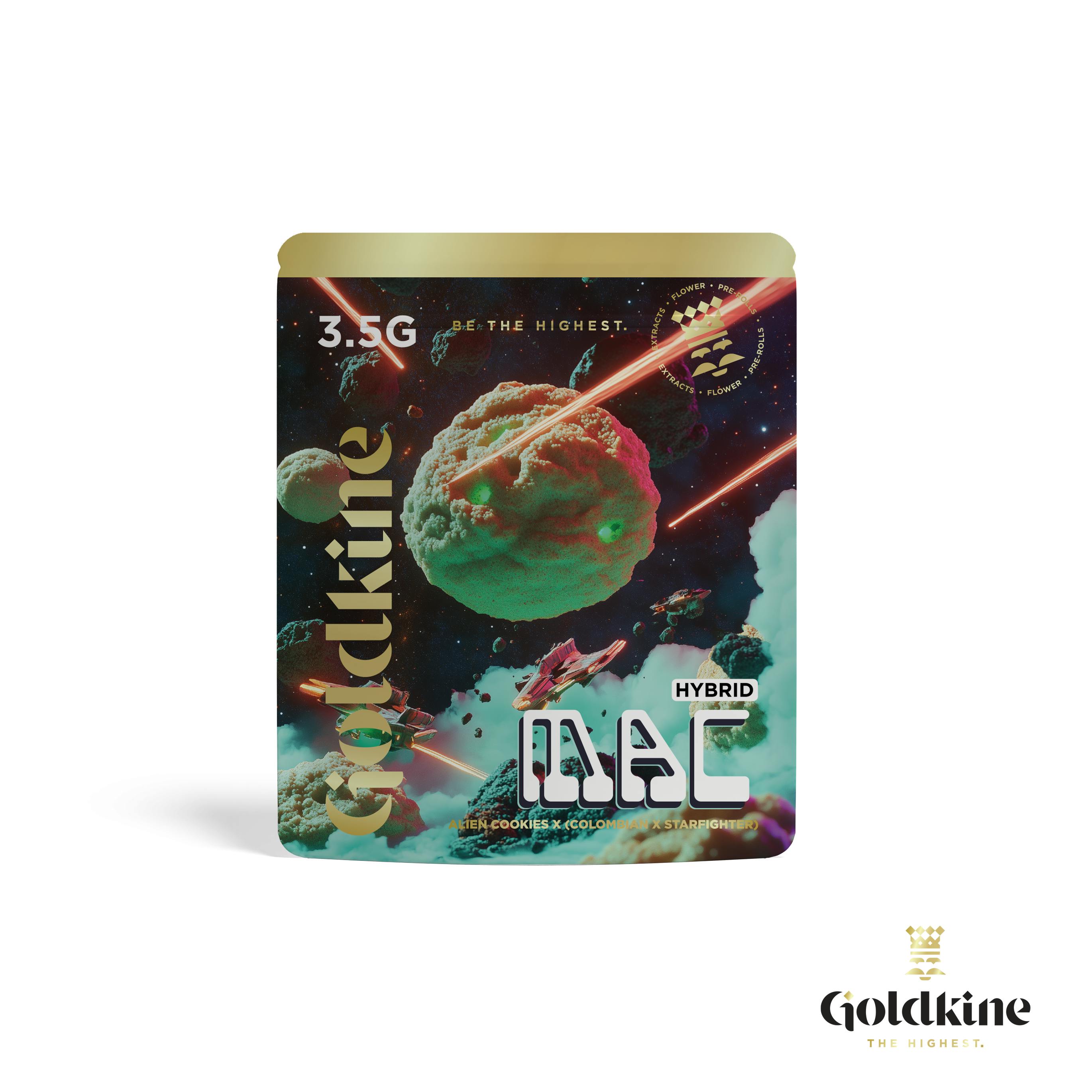 Goldkine - Goldkine Flower 3.5G (Mylar) | Mac - 1