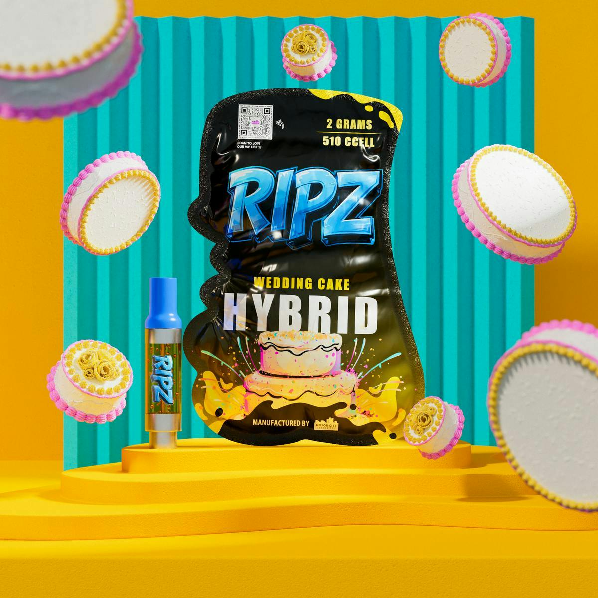 Ripz - Ripz | Wedding Cake | 510 Cartridge | 2g - 1