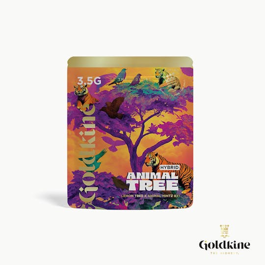 Goldkine - Goldkine Flower 3.5G (Mylar) | Animal Tree - 1
