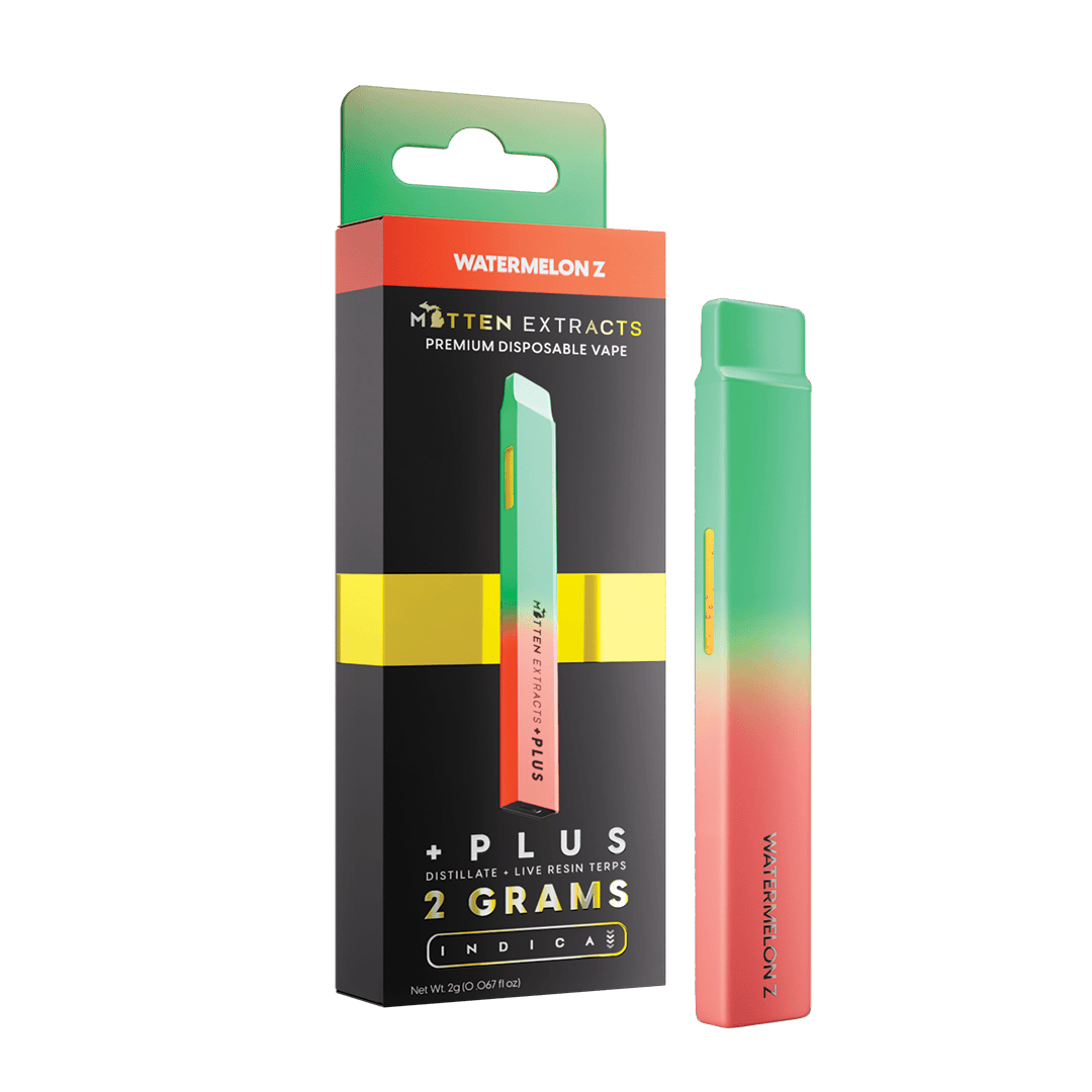 Mitten Extracts - Mitten Extracts | Watermelon Z | Plus Disposable | 2g - 1