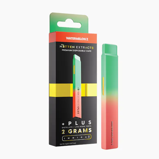 Mitten Extracts - Mitten Extracts | Watermelon Z | Plus Disposable | 2g - 1