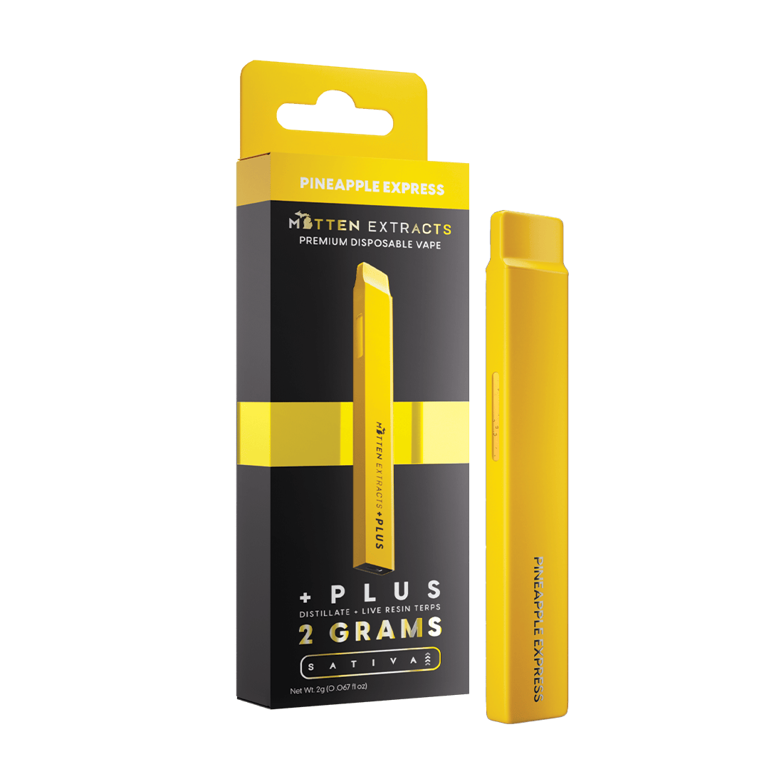 Mitten Extracts - Mitten Extracts | Pineapple Express | Plus Disposable | 2g - 1