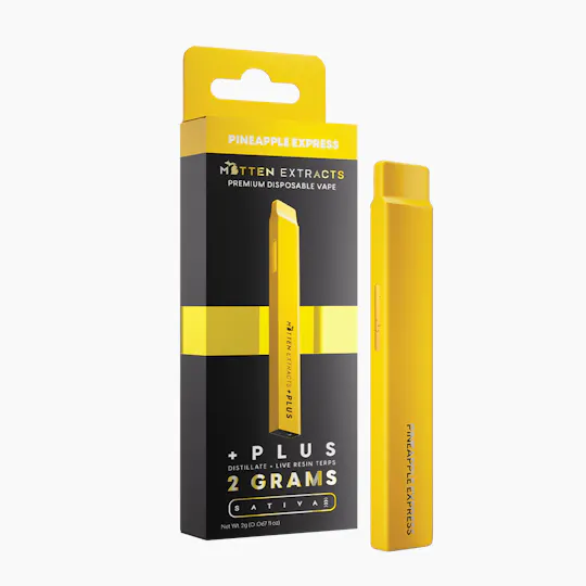 Mitten Extracts - Mitten Extracts | Pineapple Express | Plus Disposable | 2g - 1