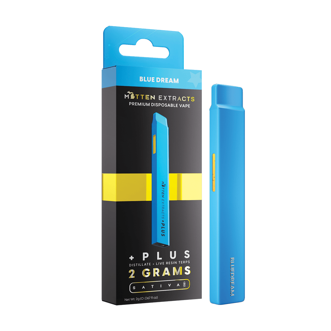 Mitten Extracts - Mitten Extracts | Blue Dream | Plus Disposable | 2g - 1