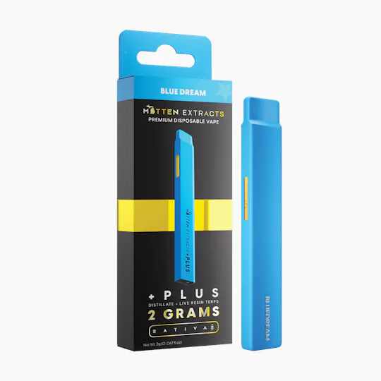 Mitten Extracts - Mitten Extracts | Blue Dream | Plus Disposable | 2g - 1