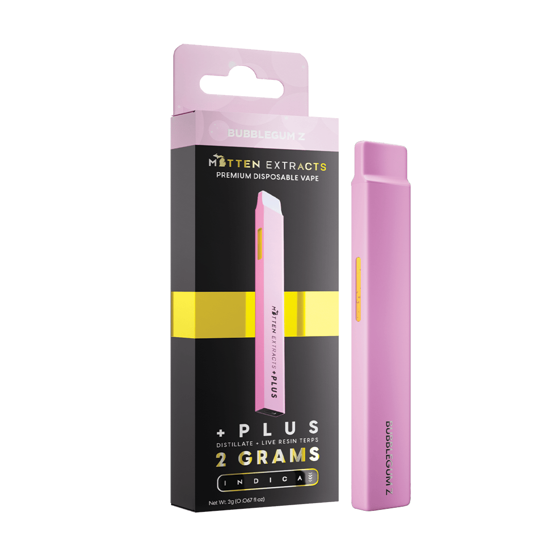 Mitten Extracts - Mitten Extracts | Bubblegum Z | Plus Disposable | 2g - 1