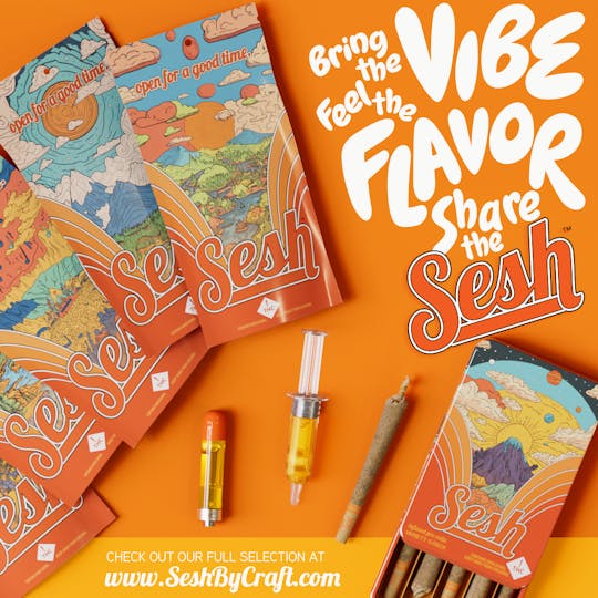 Craft Concentrates - Sesh Cartridge (1000mg) - White Runtz - 1